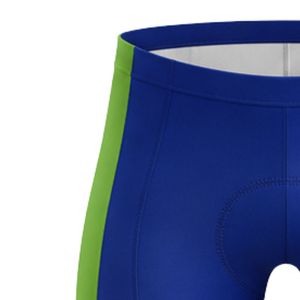 Pantalones Cortos de Ciclismo Azul Verde para Hombre, Pantalones Cortos Acolchados para Montar en Bicicleta, Ropa de Ciclismo de Longitud Corta, Ropa Deportiva para Entrenamiento al Aire Libre - Product Image 4
