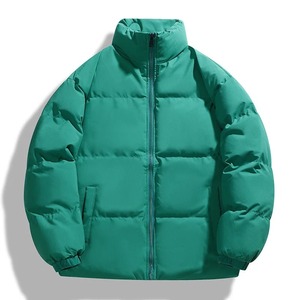 Men's Casual Winter Warm Puffer <b>Parka</b> <b>Jacket</b> Long Sleeve Zipper Closure Hooded Thick Canvas Fabric Stand Outdoor Coat for - Product Image 4
