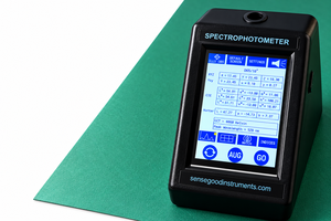 Espectrofotómetro de color portátil de mano, apertura de 28 mm, 400-700 nm, resolución de 1 nm, colorímetro de alta precisión - Product Image 6