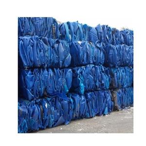 Washed Ground HDPE <b>Plastic</b> Scrap With Blue <b>Drum</b> Regrind For Recycled Resin Processing Industrial Molding And Export Shipment - Product Image 2