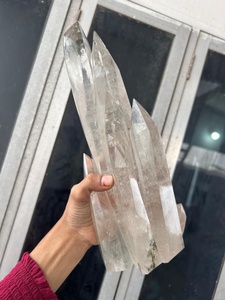 Natural Smokey Quartz <b>Crystal</b> <b>Cluster</b> Raw Stone Polished Healing Energy Home Decoration Feng Shui Collection Gujarat Rais Agate - Product Image 1