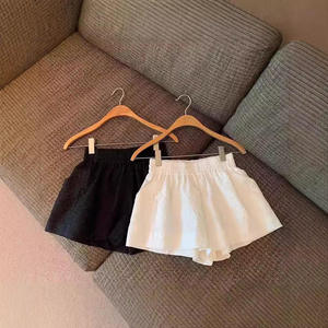 Shorts Casuales Holgados para Mujer, Cintura Alta Elástica, Transpirables, Ecológicos, Corte en A, con Bolsillos - Product Image 5