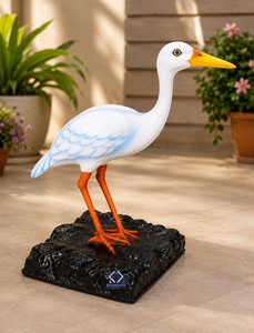 Nouvelles Statues de Cygnes 2026 pour Décoration de Jardin Extérieur, Design Contemporain Blanc, Matériau en Pierre - Product Image 3