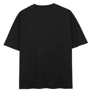Camiseta Formal de Algodón 100% para Hombre, con Estampado de Letras Bordadas, Manga Corta, Corte Holgado - Product Image 2