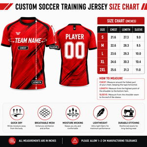 Fabricant de maillots d'entraînement de football personnalisés, fournisseur de maillots d'entraînement de football OEM, maillots d'entraînement de football imprimés à séchage rapide et respirants, fournisseur de vêtements d'équipe - Product Image 5