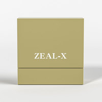 Boîte à tiroir personnalisée pour bijoux, rangement pour bagues, boucles d'oreilles, bracelets, estampage à chaud UV, gaufrage, logo personnalisé, carton écologique enduit