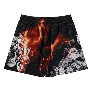 Mens Casual <b>Board</b> Shorts Print Lace Mesh 6Inch/9Inch Inseam 100% Polyester Breathable Eco-Friendly Quick Dry Drawstring Closure - Product Image 5