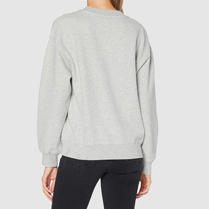 เสื้อสเวตเชิ้ตผู้หญิงทรงโอเวอร์ไซส์ ผ้าฟลีซ ระบายอากาศได้ดี แขนยาว พิมพ์ลายปักคุณภาพสูงตามสั่ง - Product Image 6