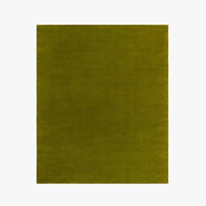 Luxury Olive Green Plush Handloomed & Hand Tufted Carpet Modern Solid Area Rug Soft Minimal Bedroom Living Room <b>Floor</b> Decor Rug - Product Image 1
