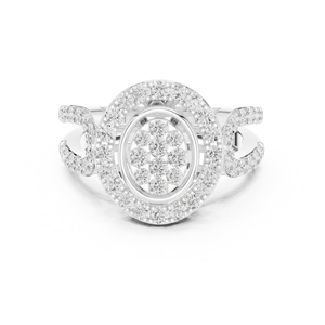 Joyas de moda Anillo llamativo de oro de 14 quilates con detalles finos Estilo tradicional - Product Image 4