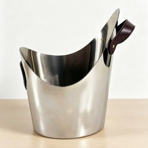Cubo de Hielo de Acero Inoxidable con Asa, Tapa y Pinzas, Aislamiento de Doble Pared, Enfriador de Hielo Comercial para Bares, Hoteles, Restaurantes y Fiestas, Estilo Americano - Product Image 3