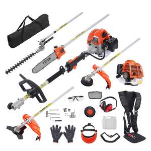 26CC 6-in-1 Multi-Functional <b>Power</b> Cutter Extension Pole Gas Hedge Trimmer Weed Eater String Trimmer Brush Cutter Pole <b>Saw</b> - Product Image 1
