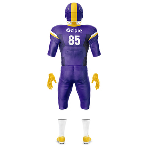 Uniforme de Fútbol Americano Personalizado, 100% Poliéster, Impresión por Sublimación, Ropa de Equipo de Alto Rendimiento, Nombre del Jugador Personalizado Plus - Product Image 6