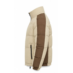 Nouvelle arrivée : veste matelassée pour homme, vêtement d'extérieur chaud pour l'hiver, avec fermeture éclair intégrale, col haut, poches latérales et coupe confortable - Product Image 6
