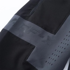Motorcycle Leather Cordura Riding Pants with CE Removable <b>Knee</b> & Hip <b>Protectors</b> | Waterproof Biker Trousers | Hike Impex - Product Image 4
