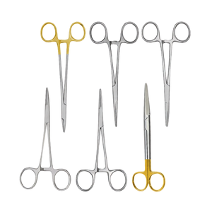 Ensemble d'instruments chirurgicaux en acier inoxydable avec ciseaux, pinces et sonde pour usage vétérinaire, sonde et pinces vétérinaires pour chevaux - Product Image 2