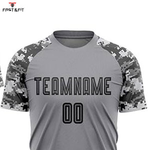 Maillots de football personnalisés en sublimation à manches courtes en coton, couleurs personnalisées et design unisexe pour le football d'été - Product Image 4