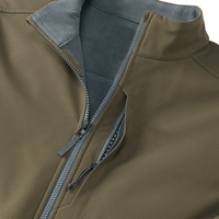 Veste de chasse d'hiver imperméable et respirante pour homme, en softshell, camouflage, coupe-vent, impression personnalisée