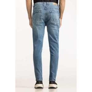 Jeans en denim sur mesure pour hommes, fabriqués par un créateur offrant des choix de tissus tendance et confortables - Product Image 3