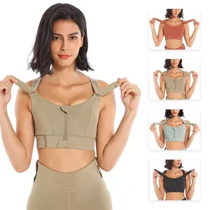 Custom LOGO Workout Clothing Outfit Yoga Sports <b>Bra</b> Women's Seamless Yoga <b>Bra</b> Gym Fitness Made in Pakistan - Product Image 5