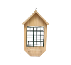 Nichoir en bois de luxe, fabriqué avec un style de toit traditionnel, pour la présentation en extérieur dans le jardin - Product Image 3