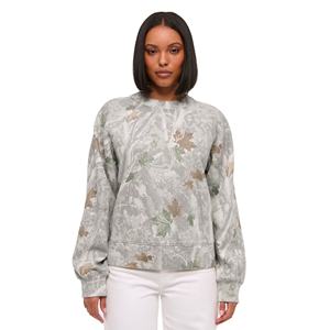 Pull à col rond pour femme en coton 100% - Coupe ample - Respirant - Poche - Qualité supérieure - Impression camouflage - Logo personnalisé - 370g - OEM - Product Image 2