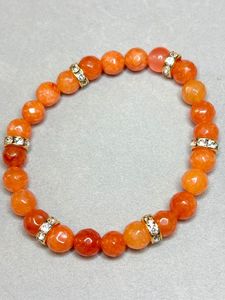 Pulsera de Resina Acrílica Hecha a Mano, Joyería Elástica con Cuentas, Regalo de Moda para Mujeres y Niñas - Product Image 4