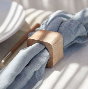 Anneaux de serviette en bois de luxe faits à la main, écologiques, personnalisables, design moderne, haute qualité, fournisseur en gros - Product Image 4