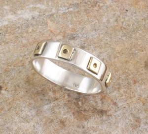 Bague minimaliste en argent sterling S925 de haute qualité avec sertissage clos pour pierres précieuses, bijoux pour femmes et hommes, cadeau de fête ou de mariage - Product Image 2