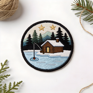 Custom Nature Embroidery Patches Premium Leaf Mountain Theme <b>Iron</b> <b>On</b> Patches for Jackets Hats Backpacks Vests Outdoor Clothing - Product Image 2
