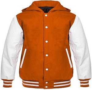 Veste de sport bleue pour homme avec manches blanches, coupe classique, couleur unie, fermeture à boutons, style preppy, vêtement d'automne - Product Image 3