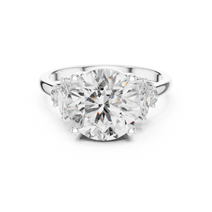 Anillo de Diamante Moissanita de Plata de Ley 925 Estilo Vintage, Fabricante y Proveedor de Joyería Fina al por Mayor - Product Image 1