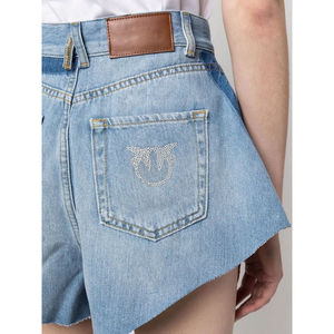 New High Waist Sexy Shorts <b>Skirts</b> Multi-Pockets Cotton Casual Women Knitted Breathable Waterproof Eco-Friendly Ruffles Washed - Product Image 6