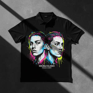 Polo personnalisé pour homme avec impression DTF – Graphiques durables par transfert thermique pour uniformes de petites entreprises et vêtements d'équipe sur mesure - Product Image 2