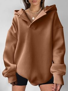 Sudadera Oversize para Mujer con Logo Personalizado, Estampado, Hombros Caídos, Fabricante Mayorista de Ropa - Product Image 3