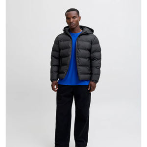 Chaqueta Acolchada Personalizada OEM para Hombre, Chaqueta con Capucha, Chaqueta de Invierno Cálida, Chaqueta de Moda Urbana - Product Image 2