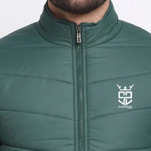Chaqueta de Plumón para Hombre al por Mayor con Logotipo Personalizado, 100% Poliéster, Impermeable, para Uso en Exteriores, Chaqueta de Invierno - Product Image 4