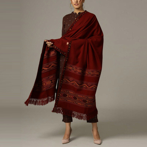 Wholesale Best Quality Custom Design Wool Women Shawls-Windproof Long Shawl High Quality OEM Custom Service - Product Image 1