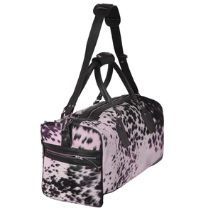Sac de voyage en cuir de vachette imperméable et respirant grande capacité, style décontracté, pour la gym et le fitness, couleur personnalisable - Product Image 5