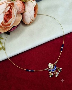 Ensemble de colliers délicats avec pendentif croissant de lune, plaqué or, style ethnique, pour femmes, usage quotidien, fournisseur - Product Image 3