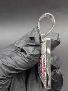 จี้เพชรโมอิสอัญมณีสไตล์ฮิปฮอปสุดเก๋นี้มี925จี้อัญมณีชั้นดีสีเงินสเตอร์ลิงและเครื่องราง - Product Image 4