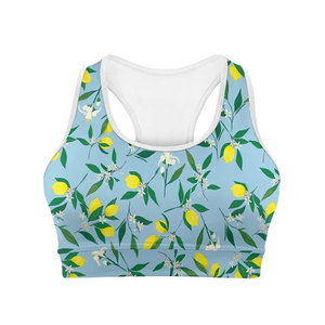 Soutien-gorge de sport personnalisé à sublimation pour femme, imprimé attrayant, vêtements de fitness commerciaux pour la meilleure vente - Product Image 1