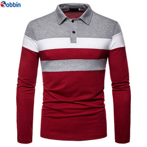 Unisex Summer Collection New Trendy Hot Sale Fashion Color Black <b>Cheap</b> Price Men's Polo Shirts Long Sleeves Cross Border <b>Tshirt</b> - Product Image 1