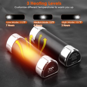 Portatile 2-pack Modulare-magnetico scaldamani elettrico riscaldatore tascabile Power Bank 3 livelli di riscaldamento per campeggio caccia pesca sci - Product Image 3