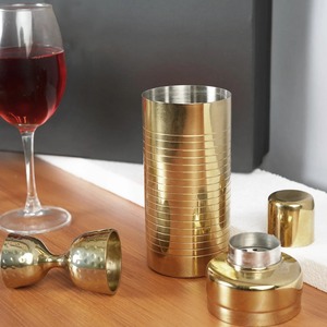 Jigger à cocktail double en acier inoxydable de qualité supérieure, outil de mesure professionnel pour bar - Product Image 3