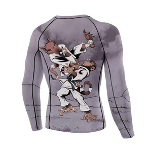 Vêtements de combat MMA personnalisés en sublimation pour hommes, t-shirts à manches courtes pour hommes, chemises MMA pour hommes - Product Image 4