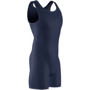 Fabricante de Singletes de Lucha Libre para Hombre Adulto con Estampado Digital en la Parte Delantera |   Spandex/Poliéster Ligero, Elástico, de Secado Rápido y Corte Ajustado - Product Image 1