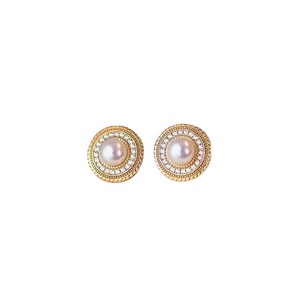 Exquisitos Pendientes de Plata de Ley S925, Estilo Francés, Perla Natural Azul Tesoro de 11-12 mm, Redondos, Sensación de Alta Gama, Ligeramente Imperfectos - Product Image 5