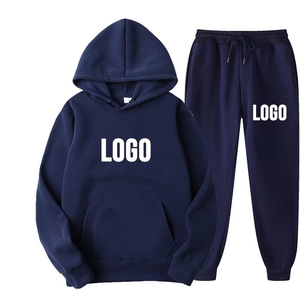 Ensemble de survêtements personnalisés avec logo, ensemble de gym, sweat à capuche, jogging, survêtements de fitness, vêtements de sport pour hommes, ensemble de survêtements pour hommes - Product Image 4