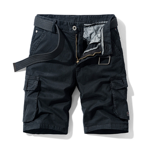 Shorts cargo pour hommes, style utilitaire multi-poches, conçus pour la randonnée, le camping et le confort quotidien en plein air. - Product Image 4